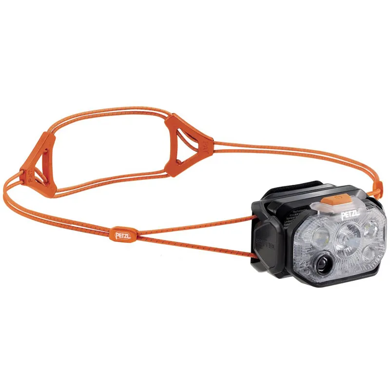 Petzl Swift RL Headlamp - Black-Orange-1