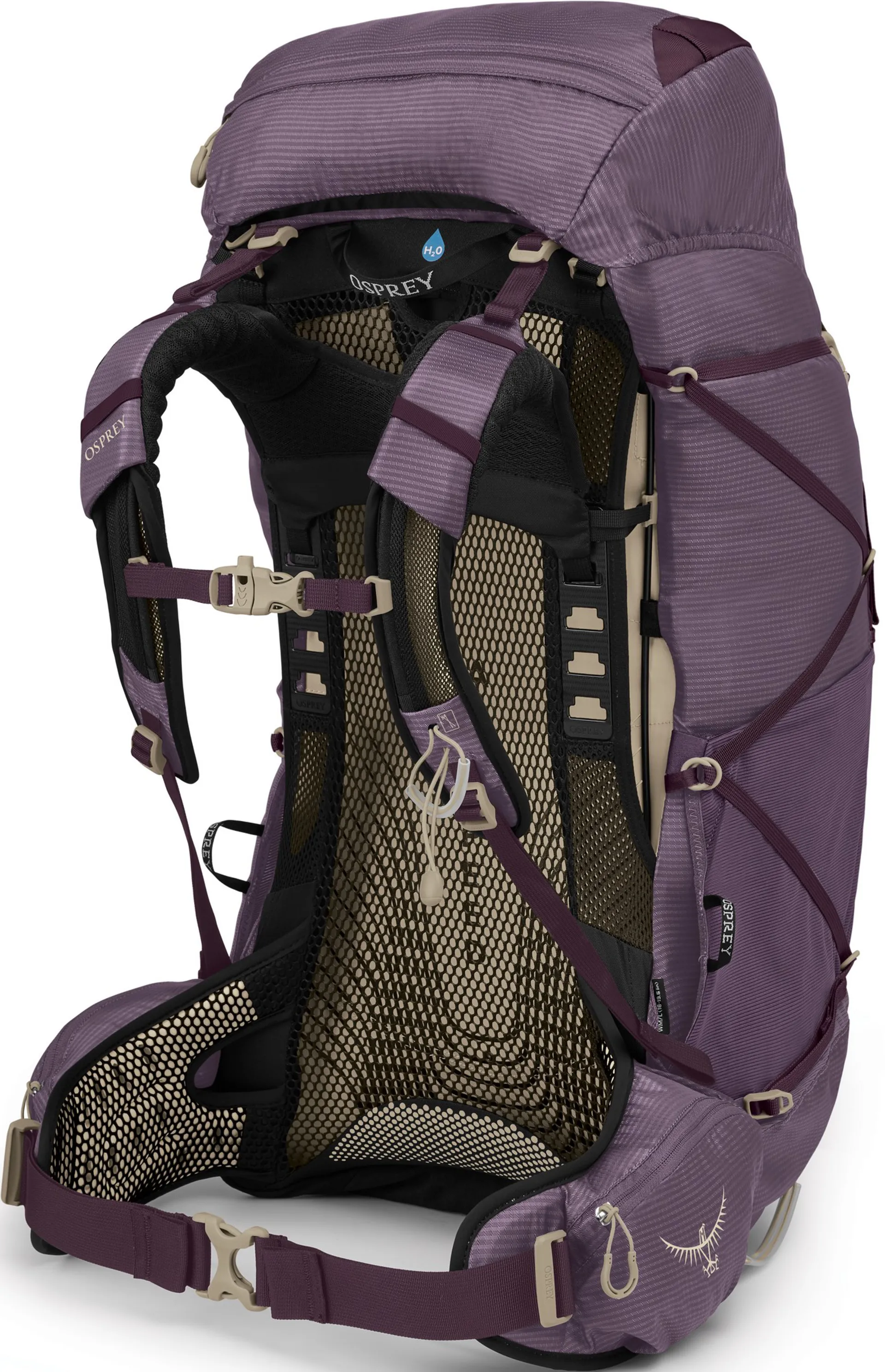 Osprey Womens Eja 58 Rucksack Purple Dusk
