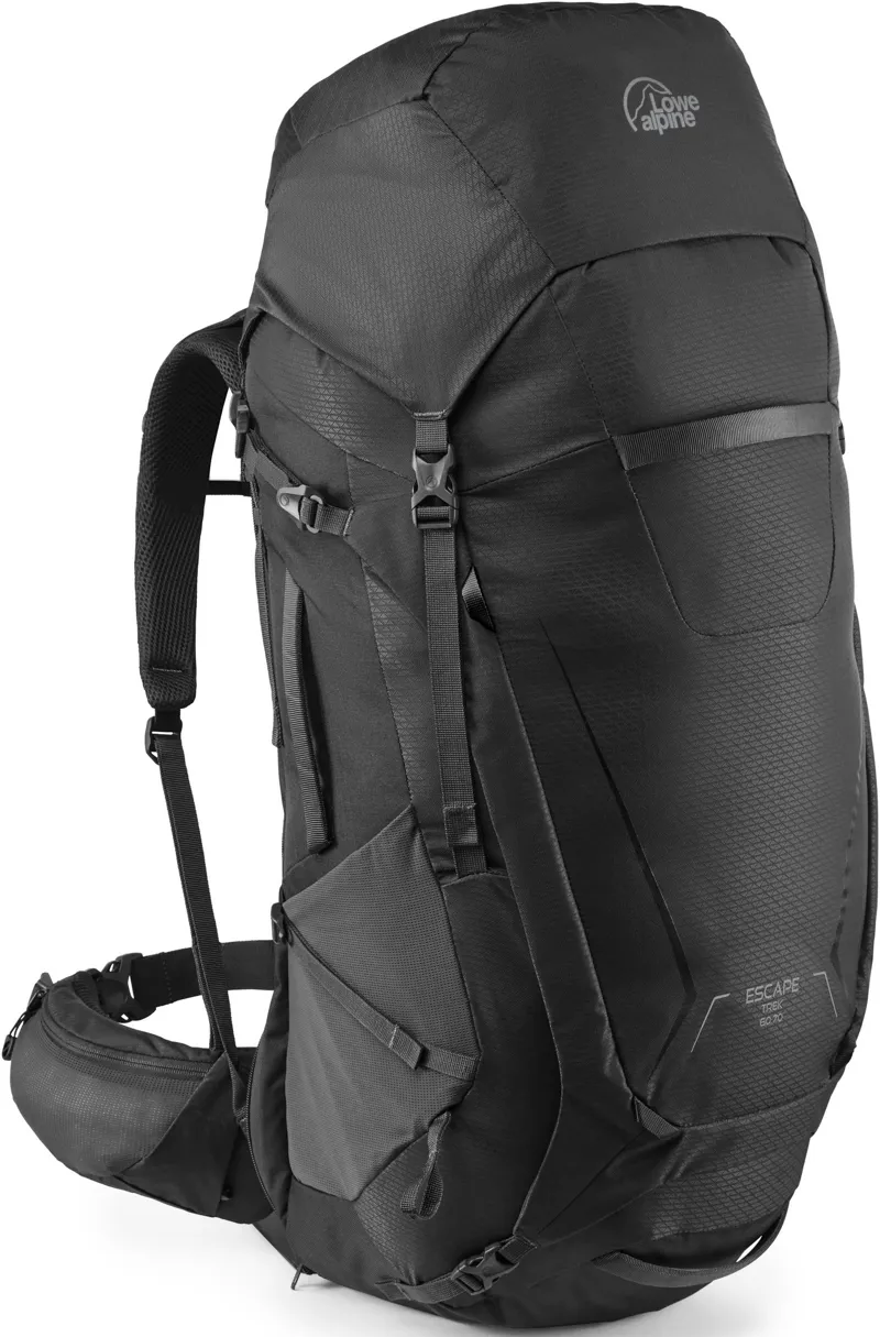 Lowe Alpine Escape Trek 60:70 Rucksack - Black