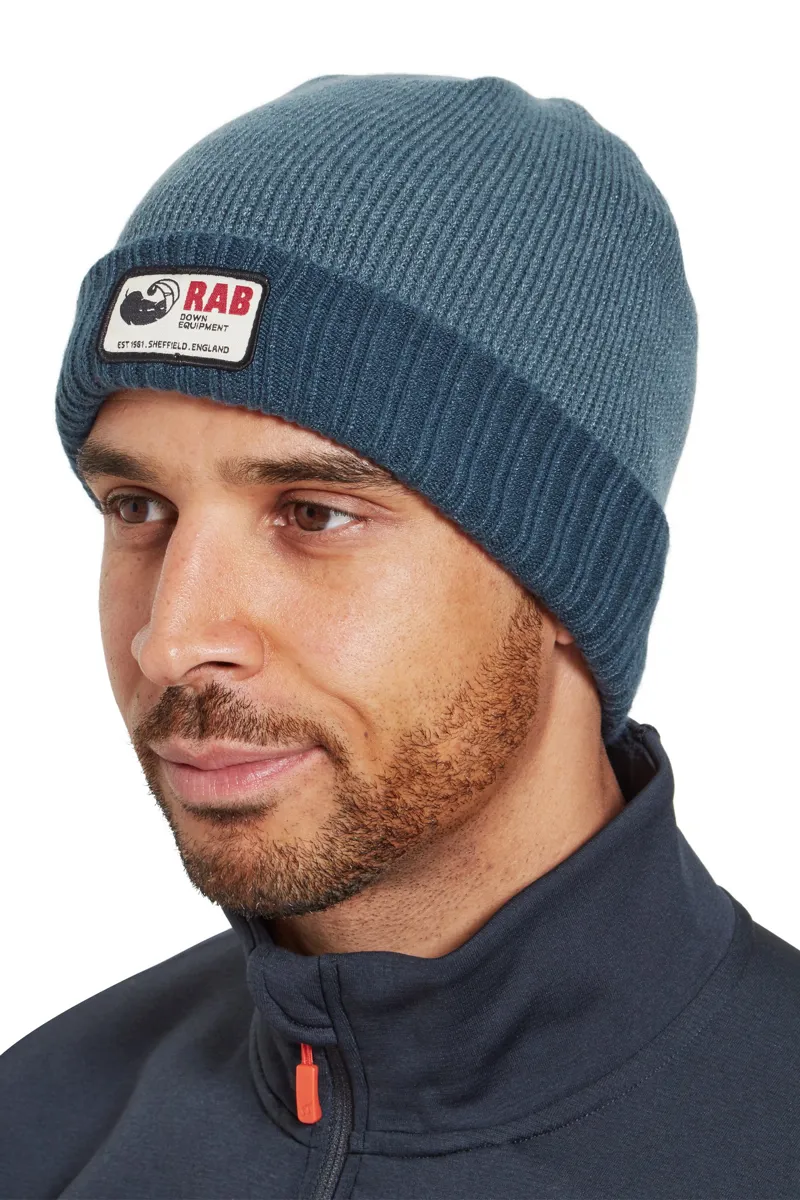 Rab Essential Beanie - Orion Blue-Tempest Blue-1