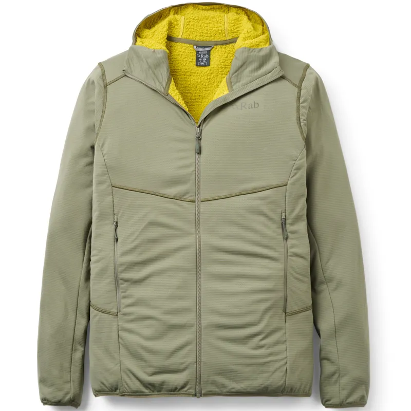 Rab Mens Evolute Hoody - Light Khaki
