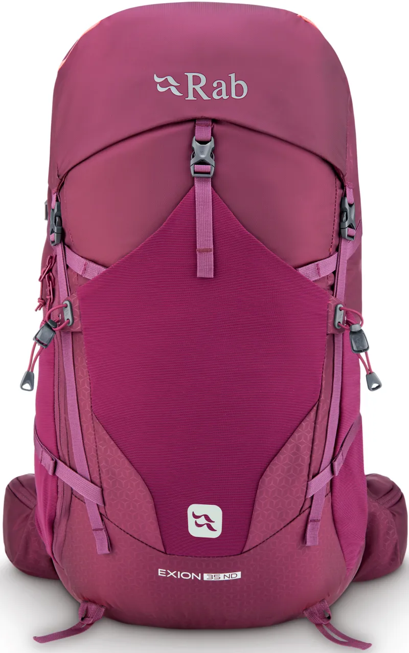 Rab Womens Exion 35 ND Rucksack - Mulberry-1