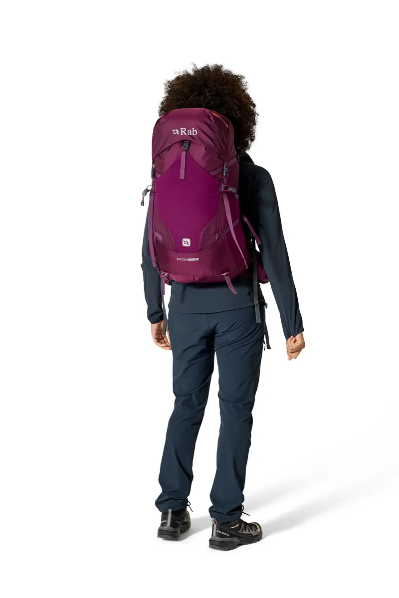 Rab Womens Exion 35 ND Rucksack - Mulberry-5