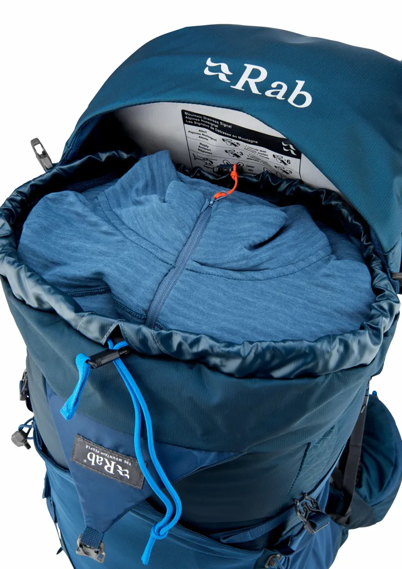 Rab Exion 38 Rucksack - Tempest Blue-12