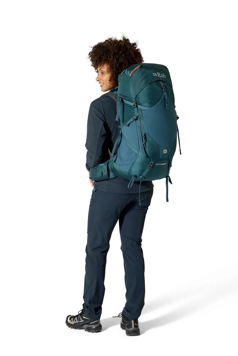 Rab Womens Exion 45 ND Rucksack - Orion Blue-6
