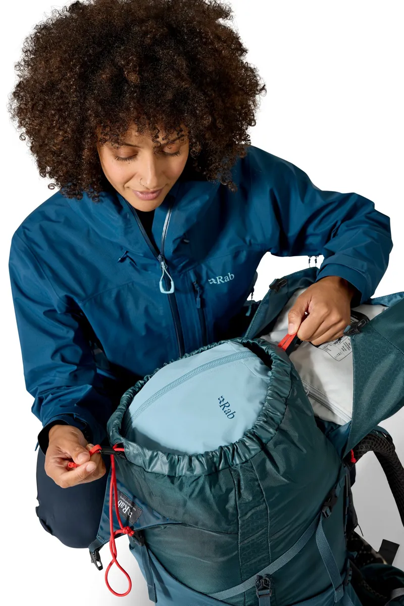 Rab Womens Exion 45 ND Rucksack - Orion Blue-11