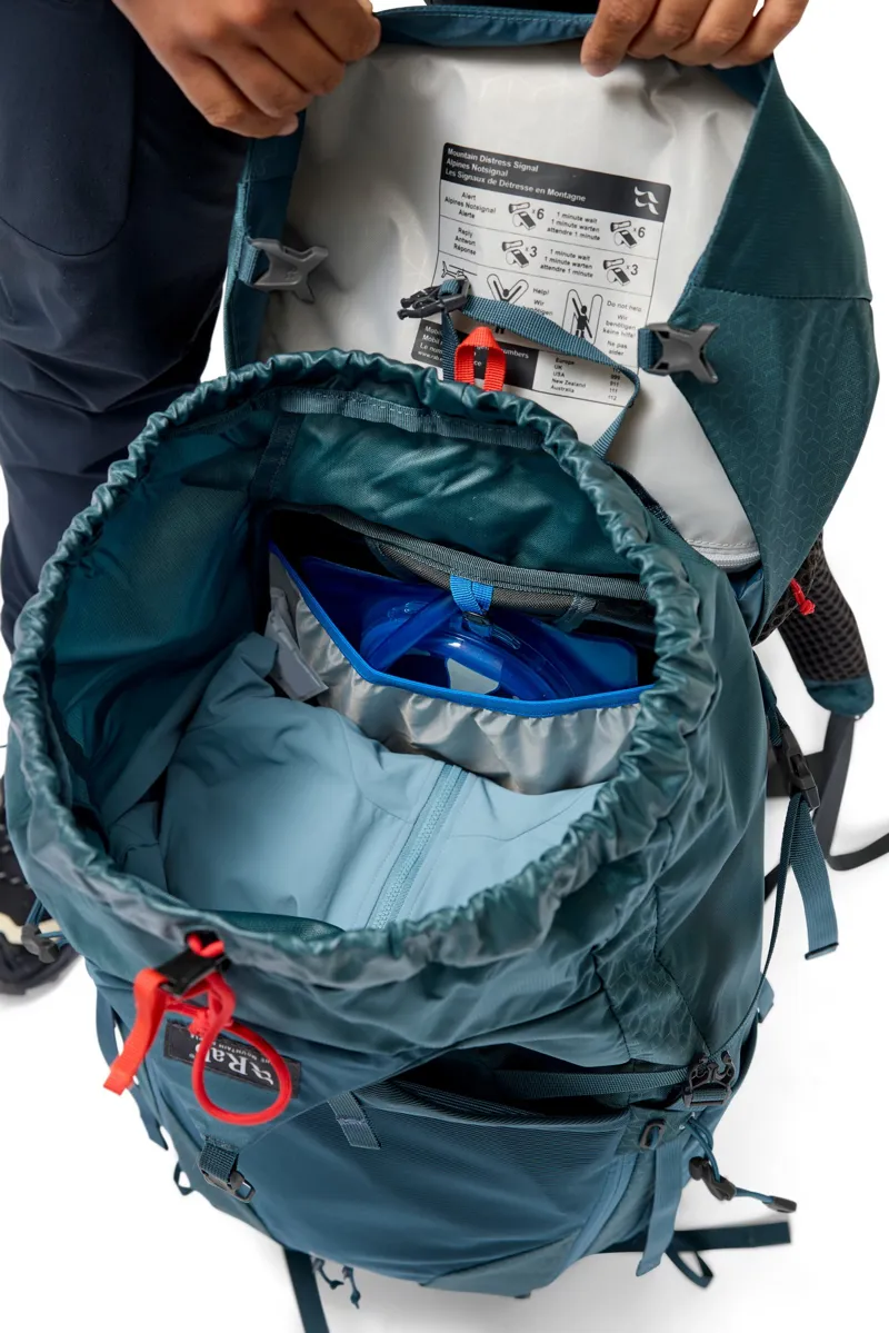 Rab Womens Exion 45 ND Rucksack - Orion Blue-12