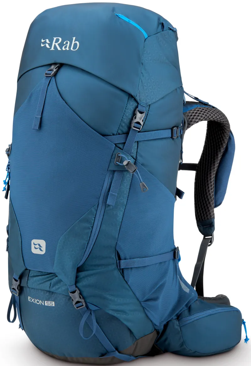 Rab Exion 55 Rucksack - Tempest Blue - M-L