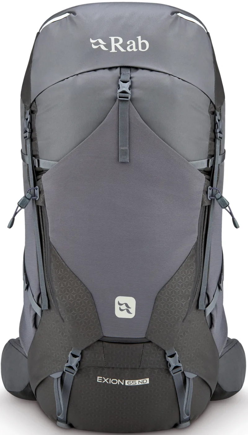 Rab Womens Exion 65 ND Rucksack - Anthracite-Graphene-1