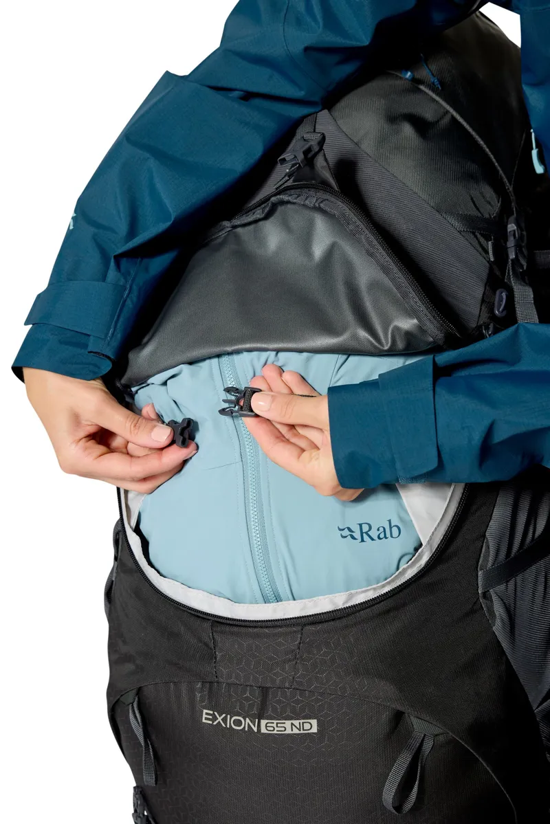 Rab Womens Exion 65 ND Rucksack - Anthracite-Graphene-8