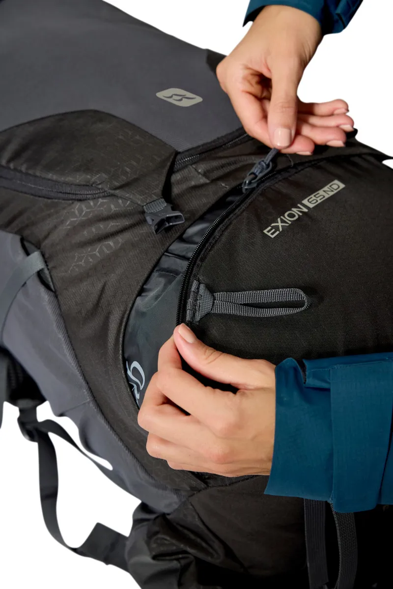 Rab Womens Exion 65 ND Rucksack - Anthracite-Graphene-9