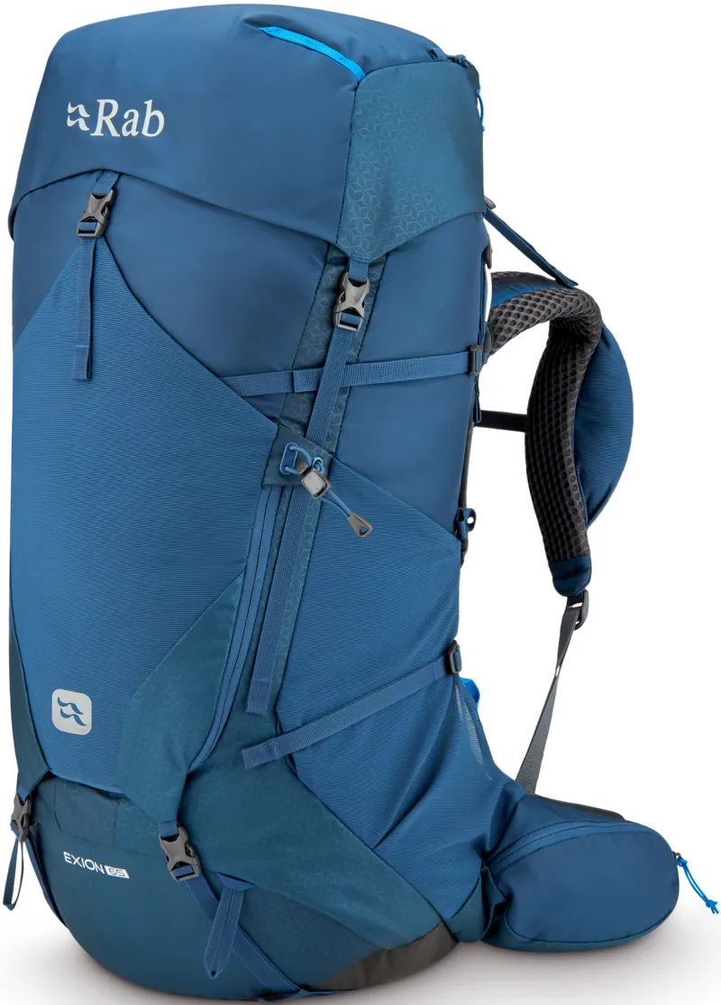 Rab Exion 65 Rucksack - Tempest Blue - M-L