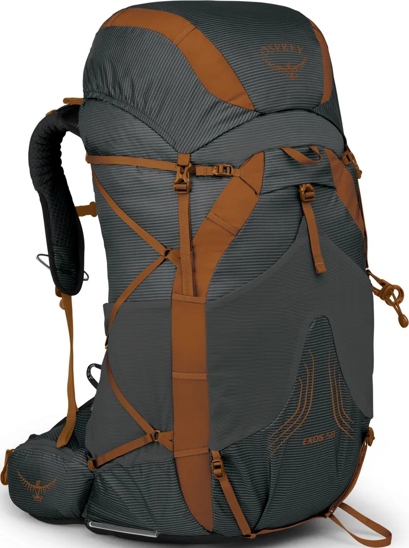 Osprey Exos 58 Rucksack - Dark Charcoal