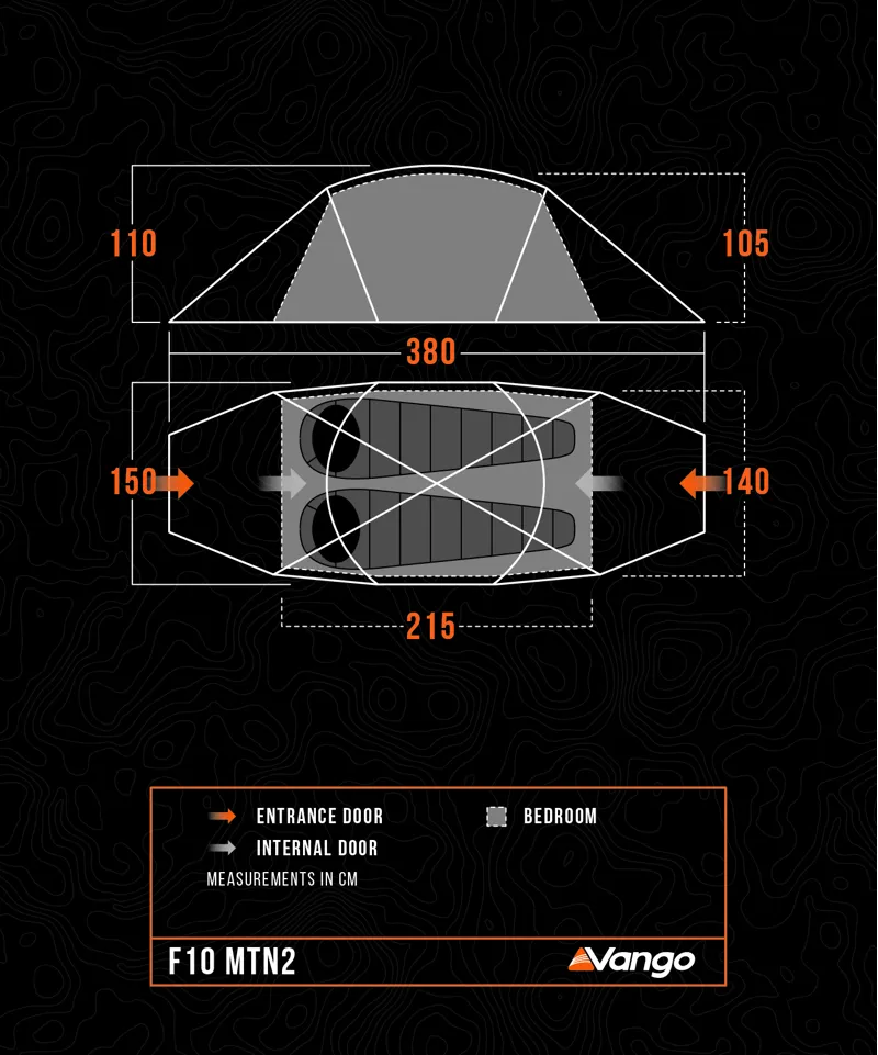 Vango F10 MTN 2 Tent-1