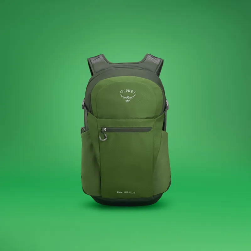 Osprey Daylite Plus Rucksack - Green Belt-Green Canopy-6