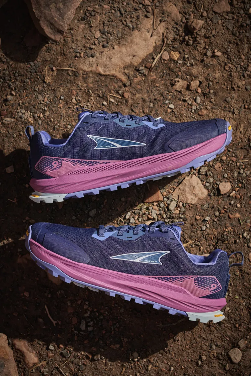 Altra Womens Lone Peak 9+ Trail Shoes - Dark Blue-11