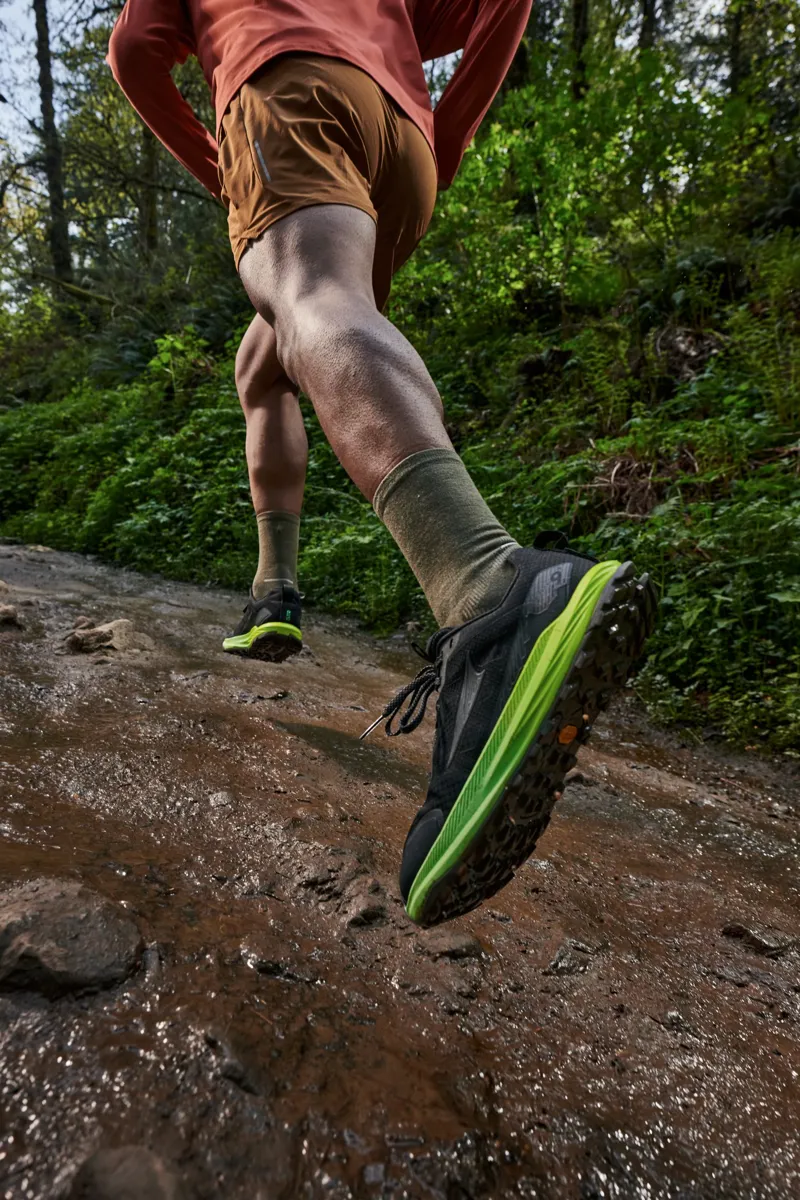 Altra Mens Lone Peak 9+ Trail Shoes - Black-Dark Gull Grey-Green Gecko-9