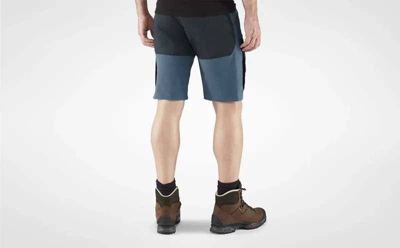 Fjallraven Mens Keb Shorts - Black-Stone Grey-3