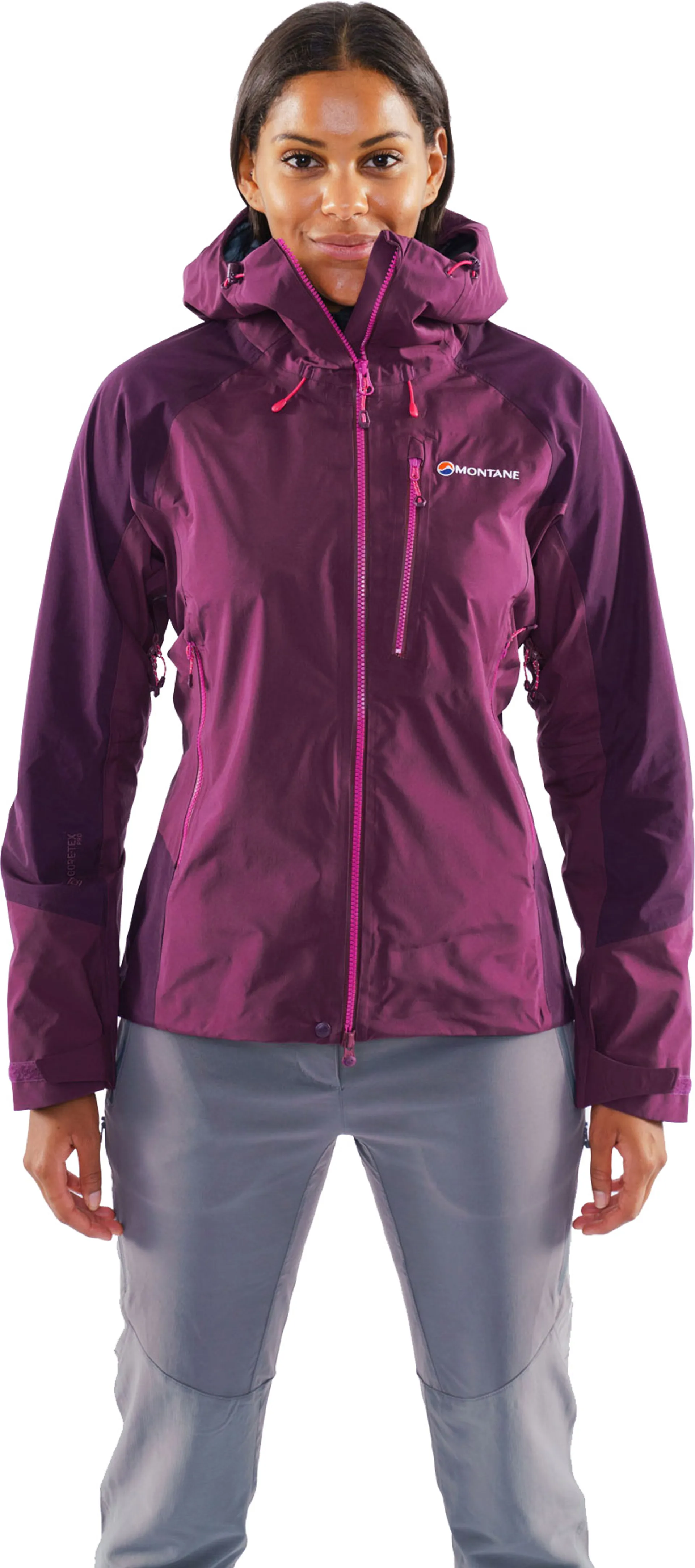 Montane Womens Alpine Resolve Jacket Saskatoon Berry