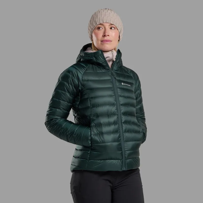 Montane Womens Anti Freeze Hoodie - Deep Forest-2