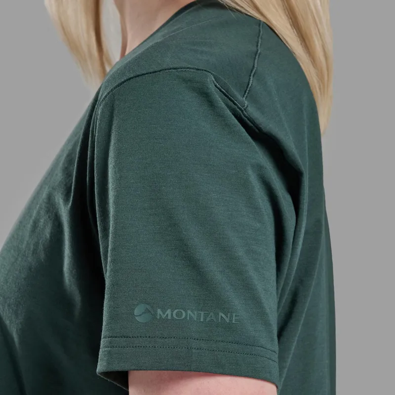 Montane Womens Alhena T-Shirt - Deep Forest-3