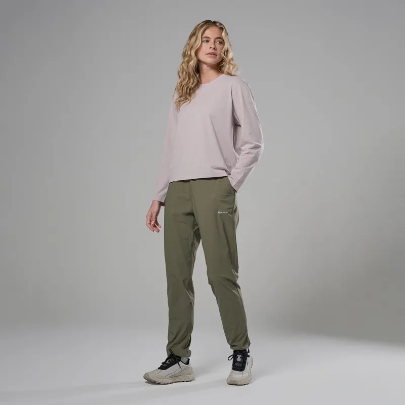 Montane Womens Alhena Long Sleeved T-Shirt - Oyster-3