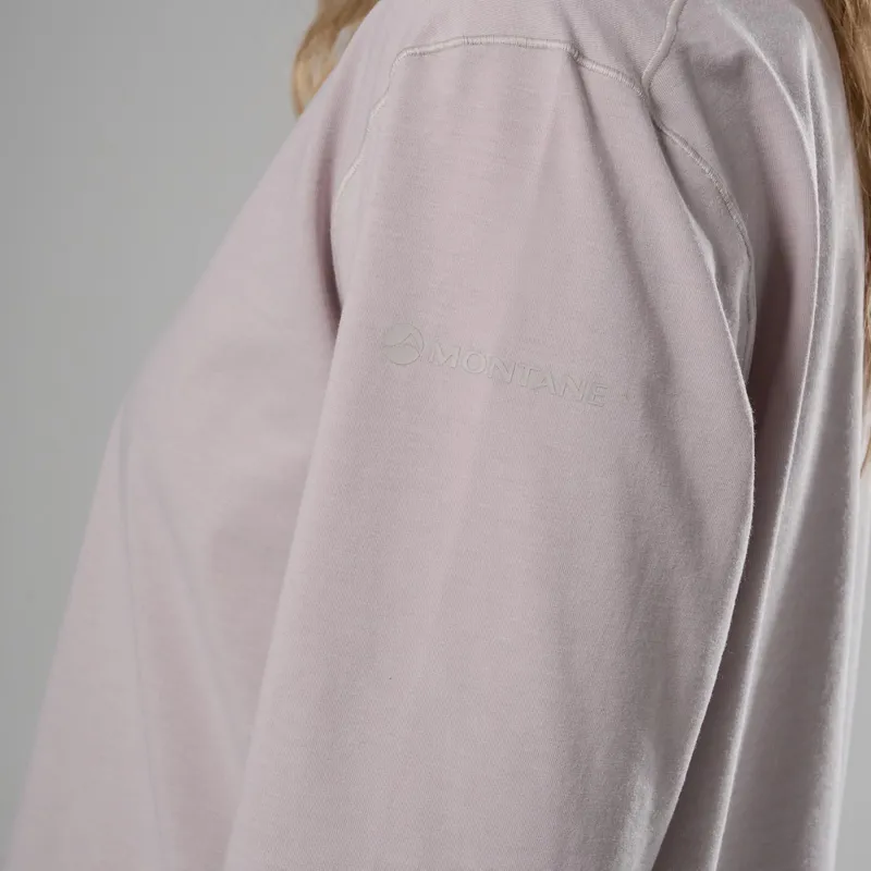 Montane Womens Alhena Long Sleeved T-Shirt - Oyster-4