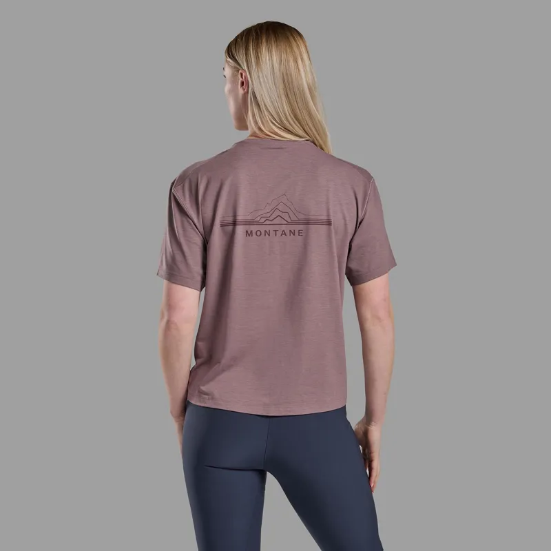 Montane Womens Alhena Mountain 25 T-Shirt - Moonscape-4