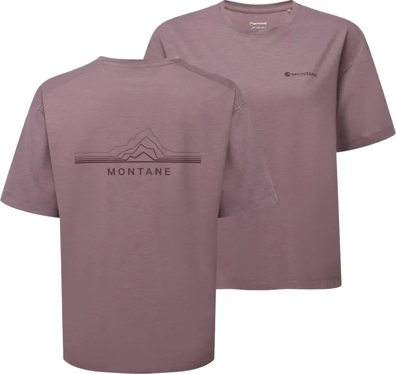 Montane Womens Alhena Mountain 25 T-Shirt - Moonscape