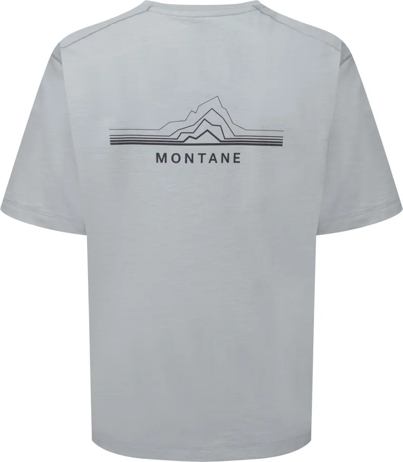 Montane Womens Alhena Mountain 25 T-Shirt - Pebble Blue-2