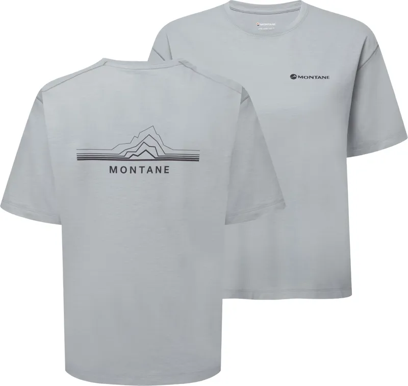 Montane Womens Alhena Mountain 25 T-Shirt - Pebble Blue