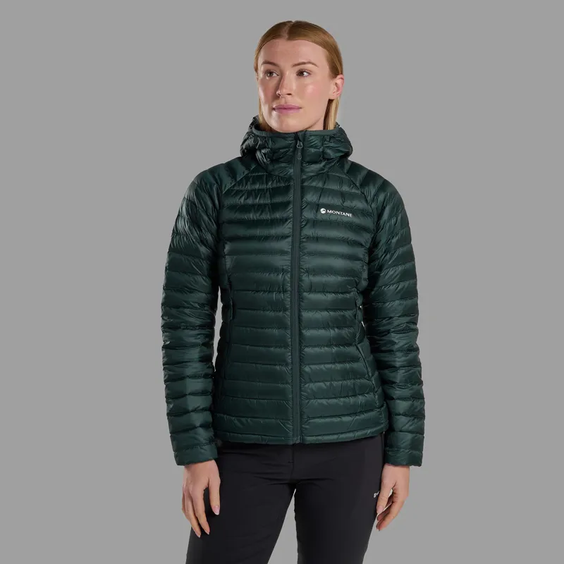 Montane Womens Anti Freeze Lite Hoodie - Deep Forest-1