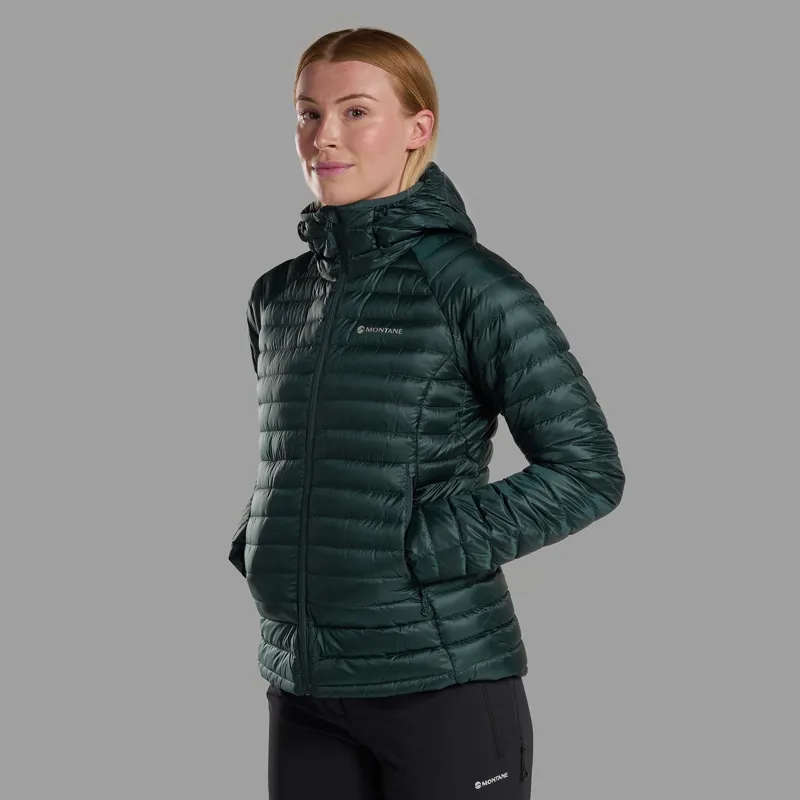 Montane Womens Anti Freeze Lite Hoodie - Deep Forest-2