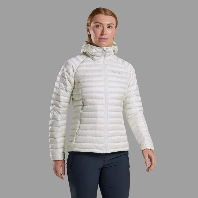 Montane Womens Anti Freeze Lite Hoodie - Powder-1