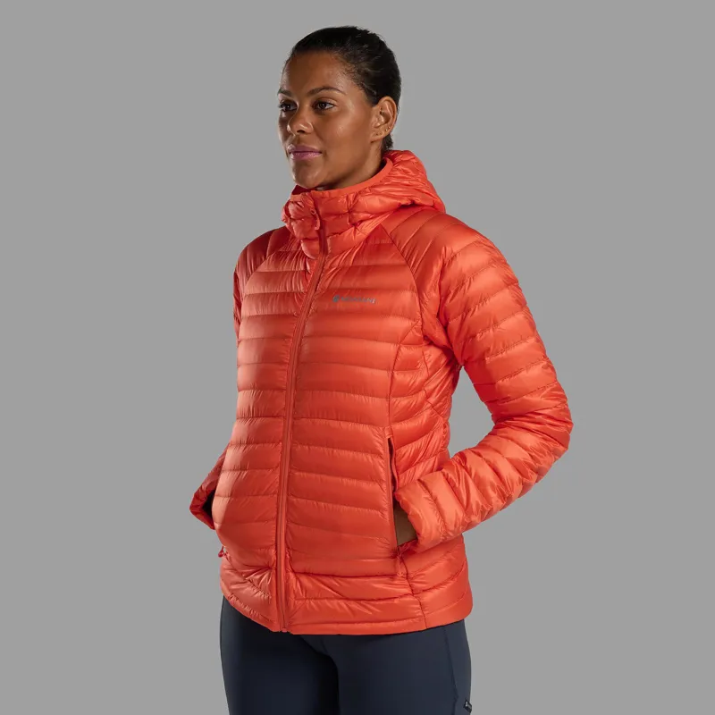 Montane Womens Anti Freeze Lite Hoodie - Tigerlily-2