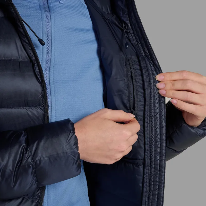 Montane Womens Anti Freeze XT Hoodie - Eclipse Blue-6