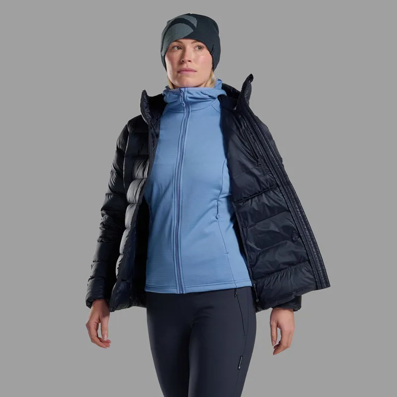 Montane Womens Anti Freeze XT Hoodie - Eclipse Blue-7