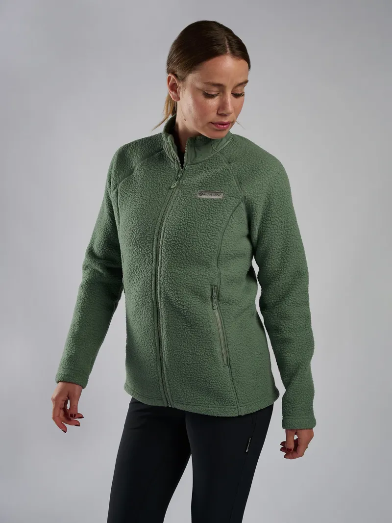 Montane Womens Chonos Fleece Jacket - Eucalyptus-1