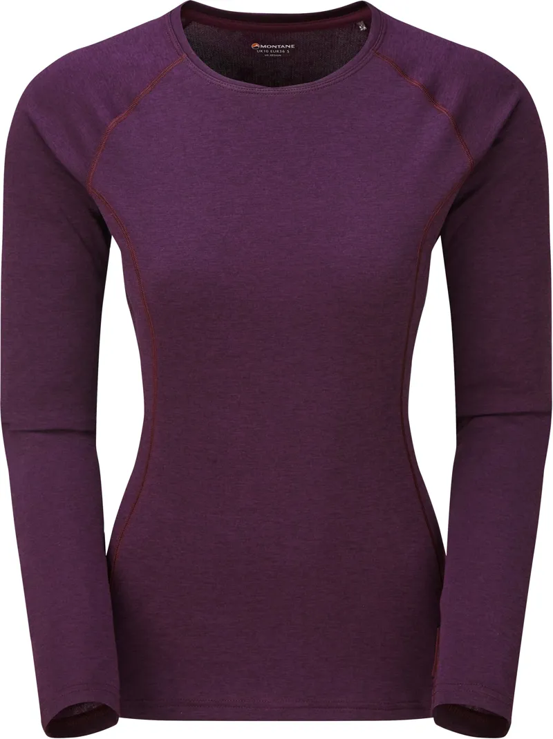 Montane Womens Dart Long Sleeve T-Shirt - Saskatoon Berry