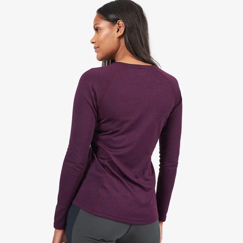 Montane Womens Dart Long Sleeve T-Shirt - Saskatoon Berry-2