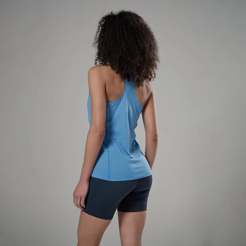 Montane Womens Dart Vest Top - Cornflower-2