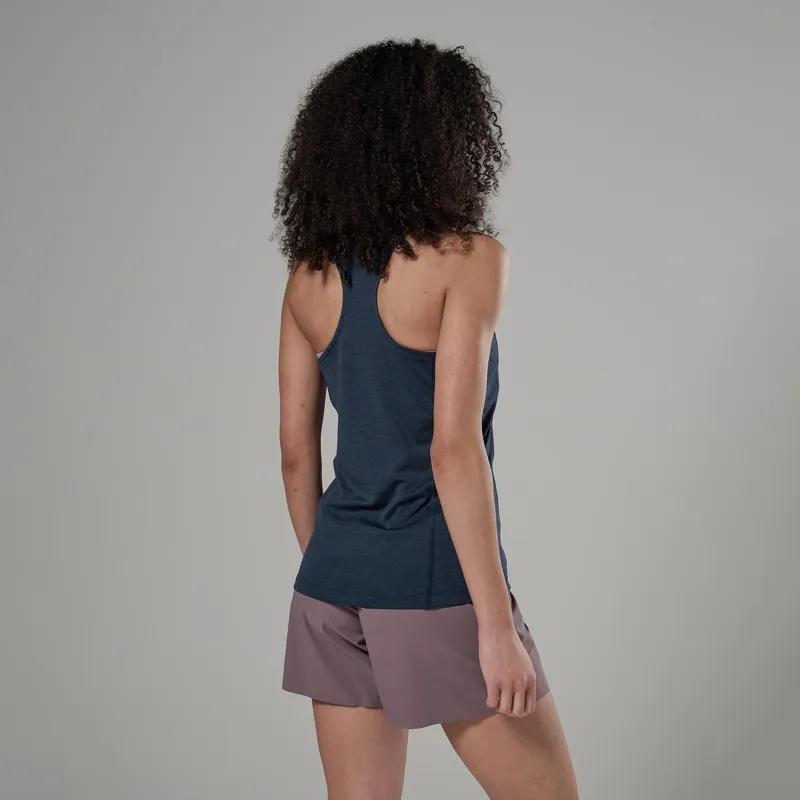 Montane Womens Dart Vest Top - Eclipse Blue-2