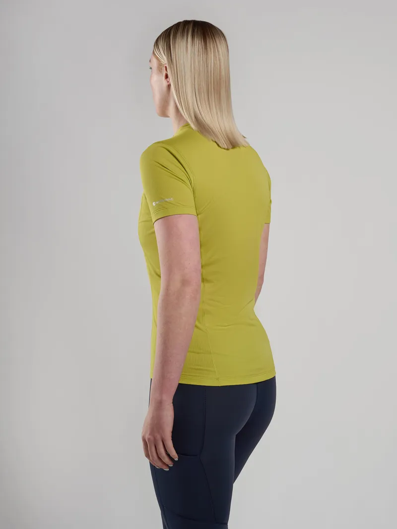 Montane Womens Dart Lite T-Shirt - Citrus Spring-2