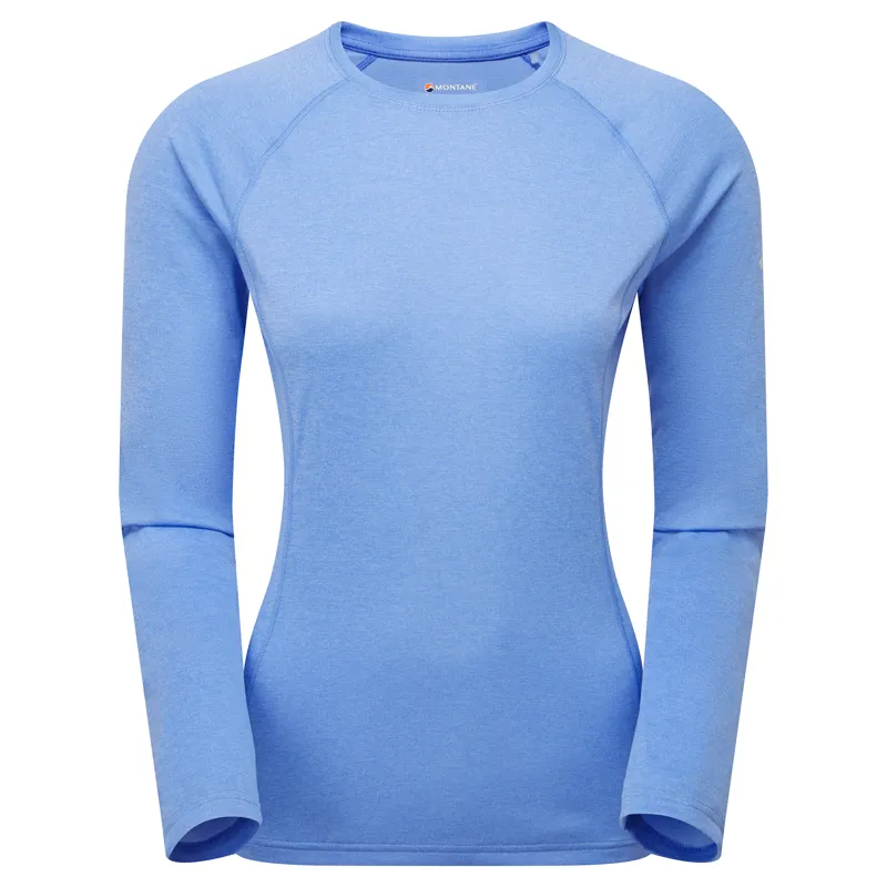 Montane Womens Dart Long Sleeved T-Shirt - Cornflower