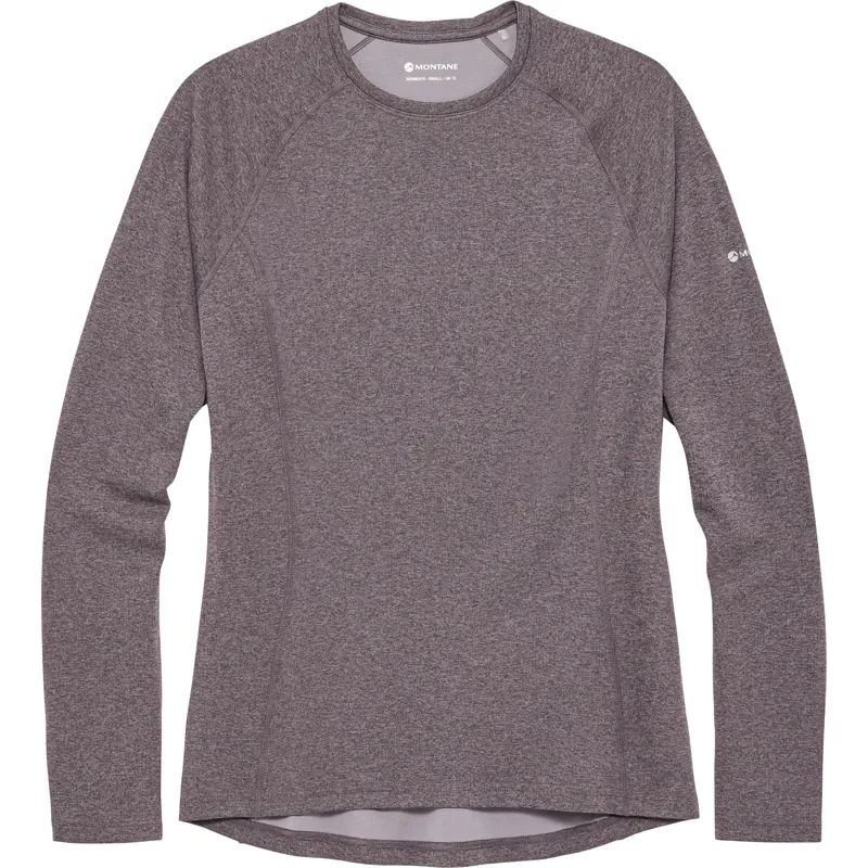 Montane Womens Dart Long Sleeved T-Shirt - Dusk