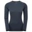 Montane Womens Dart Long Sleeved T-Shirt - Eclipse Blue
