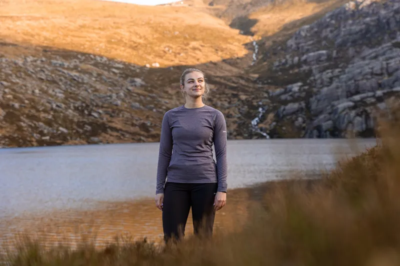 Montane Womens Dart Long Sleeved T-Shirt - Dusk-1