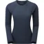 Montane Womens Dart Nano Long Sleeved T-Shirt - Eclipse Blue
