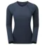 Montane Womens Dart Nano Long Sleeved T-Shirt - Eclipse Blue