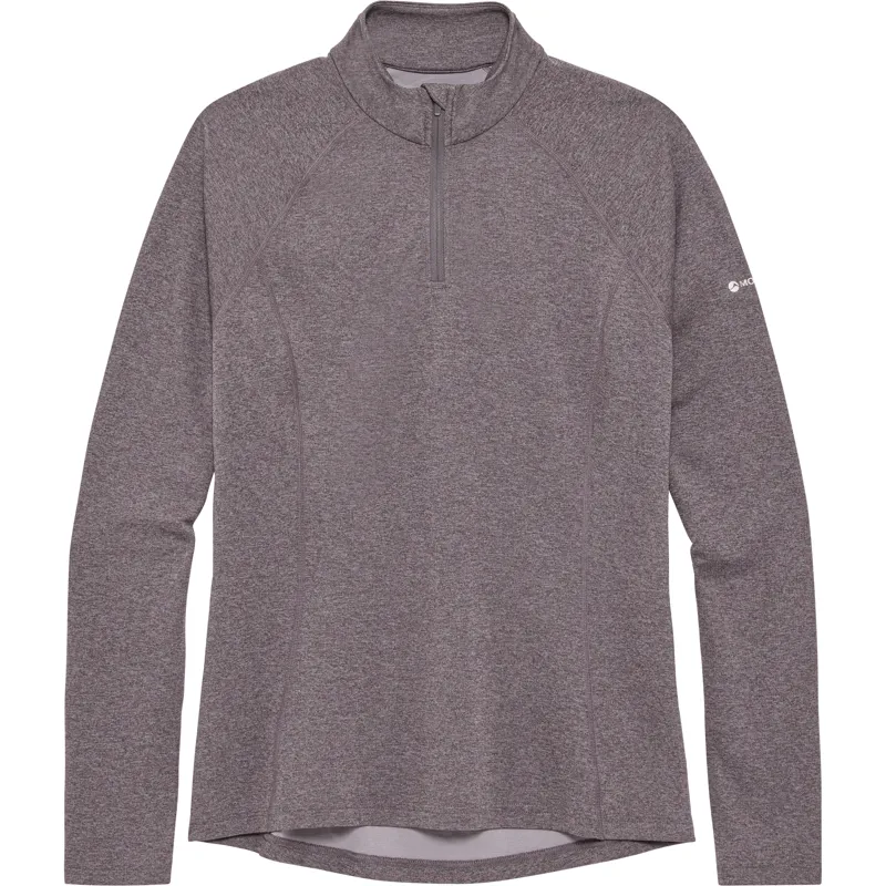 Montane Womens Dart Zip Neck T-Shirt - Dusk